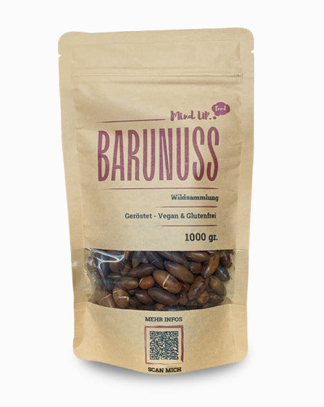 Barunuss, Barunüsse, Baru Nuss, Baru, Noix de Baru, Barunuts, Bio, Vegan, Veganer, Glutenfrei, wildlese, Nährwerte, Proteine, Omega 6, Omega 9, Mineralien, Vitamine, geröstet, Superfood, gute fette, Aminosäuren, Antioxidantien, nachhaltig