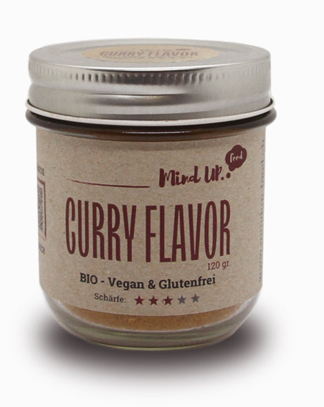 Curry- Flavor · Organic · Vegan · Gluten Free - 120g